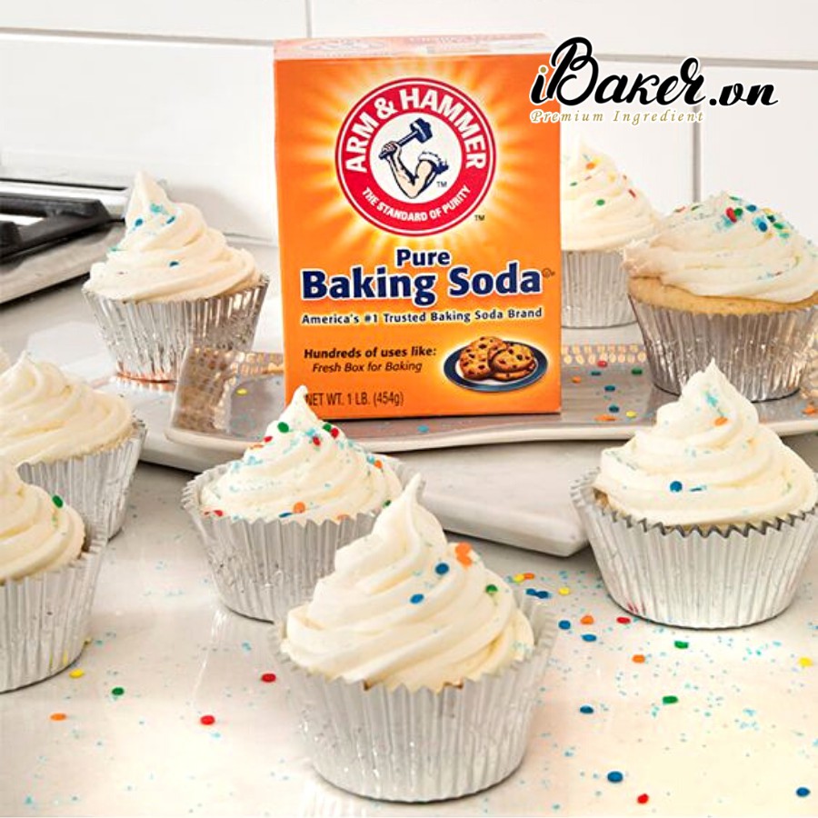 [454g] Bột baking soda đầu búa đa công dụng - NHẬP KHẨU MỸ