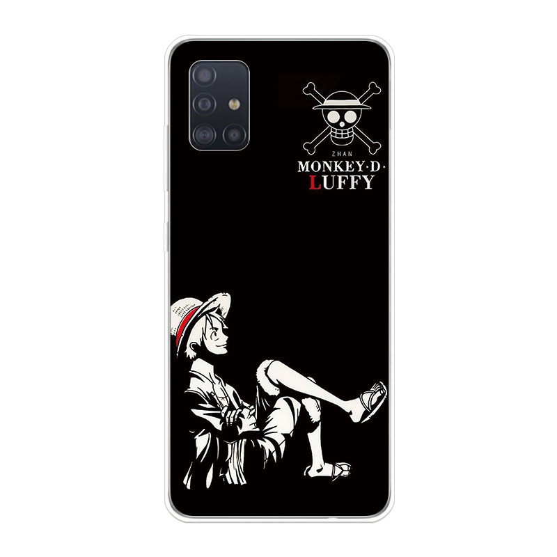 Ốp Lưng Samsung Galaxy A11 A21 A21S A31 A51 A71 TPU mềm Case One Piece Black