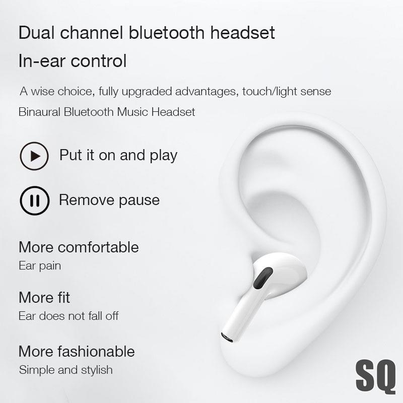 Tai Nghe Không Dây Mini Pro4 Bluetooth 5.0 TWS Có Hộp Sạc Cho Điện Thoại Thông Minh PK