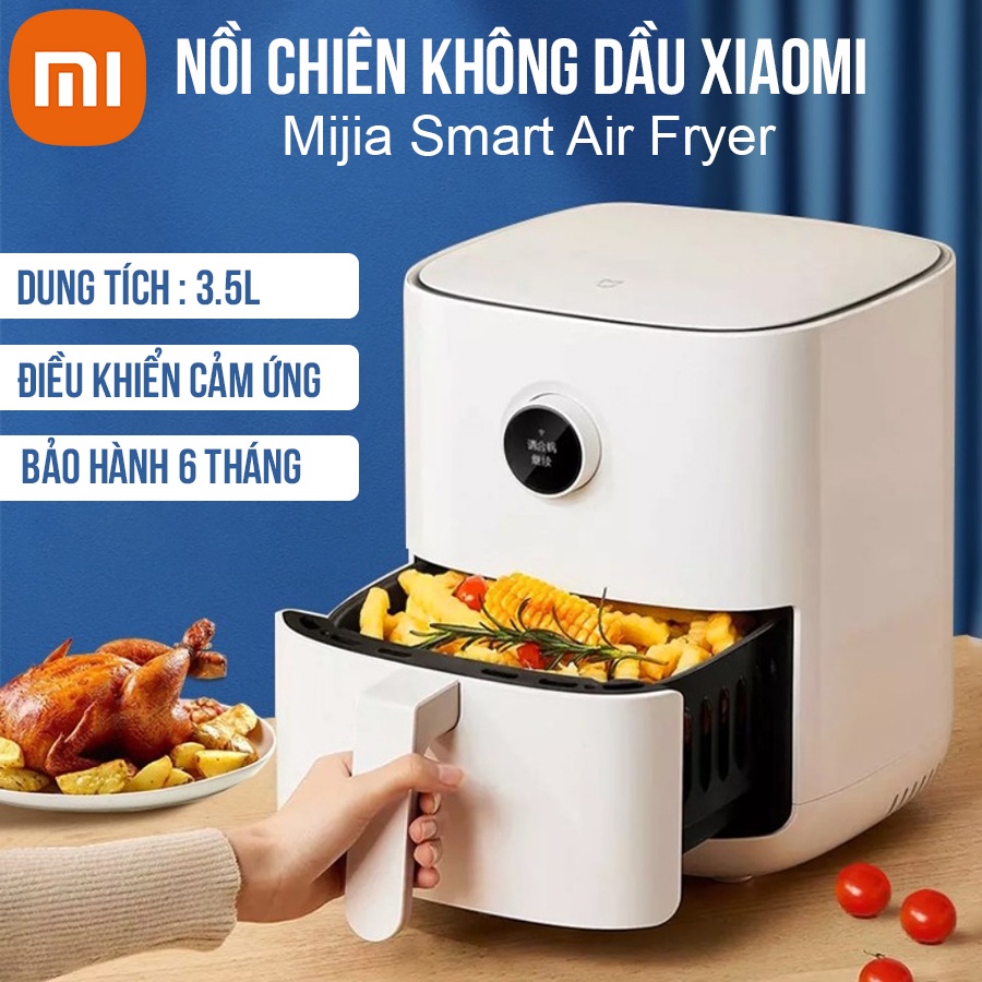 [HÀ NỘI] Nồi Chiên Không Dầu Xiaomi Mijia Smart Air Frryer 3.5L MAF01 Nồi Chiên Không Dầu Phím Cảm Ứng Công Suất 1500W