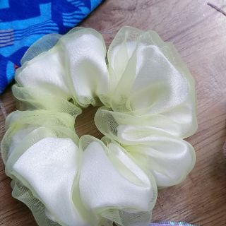 Set 12 dây cột tóc scrunchies 2 lop