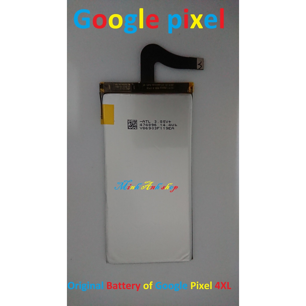 PIN ZIN NEW-ORIGINAL BATTERY GOOGLE PIXEL 4XL : G020J-B