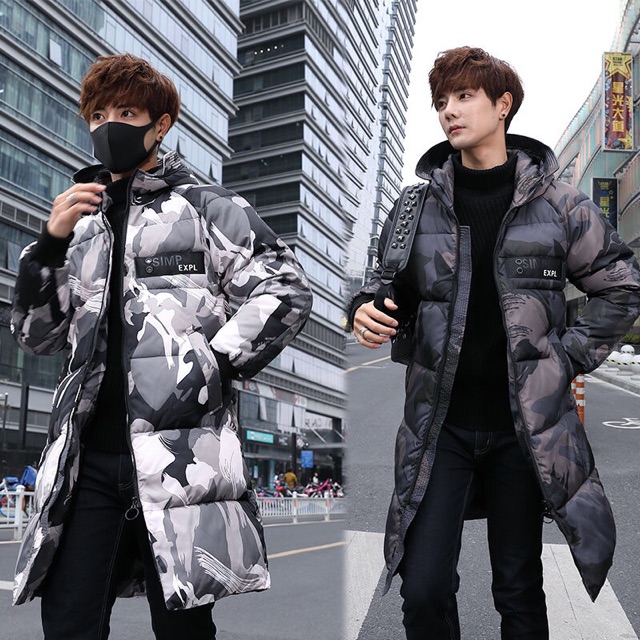 ÁO PHAO NAM DÁNG DÀI HÀNG QUẢNG CHÂU CAO CẤP👍