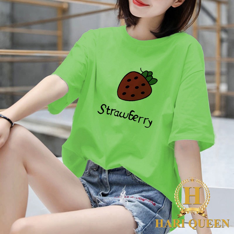 Áo phông quả dâu tây Straw HARI0520