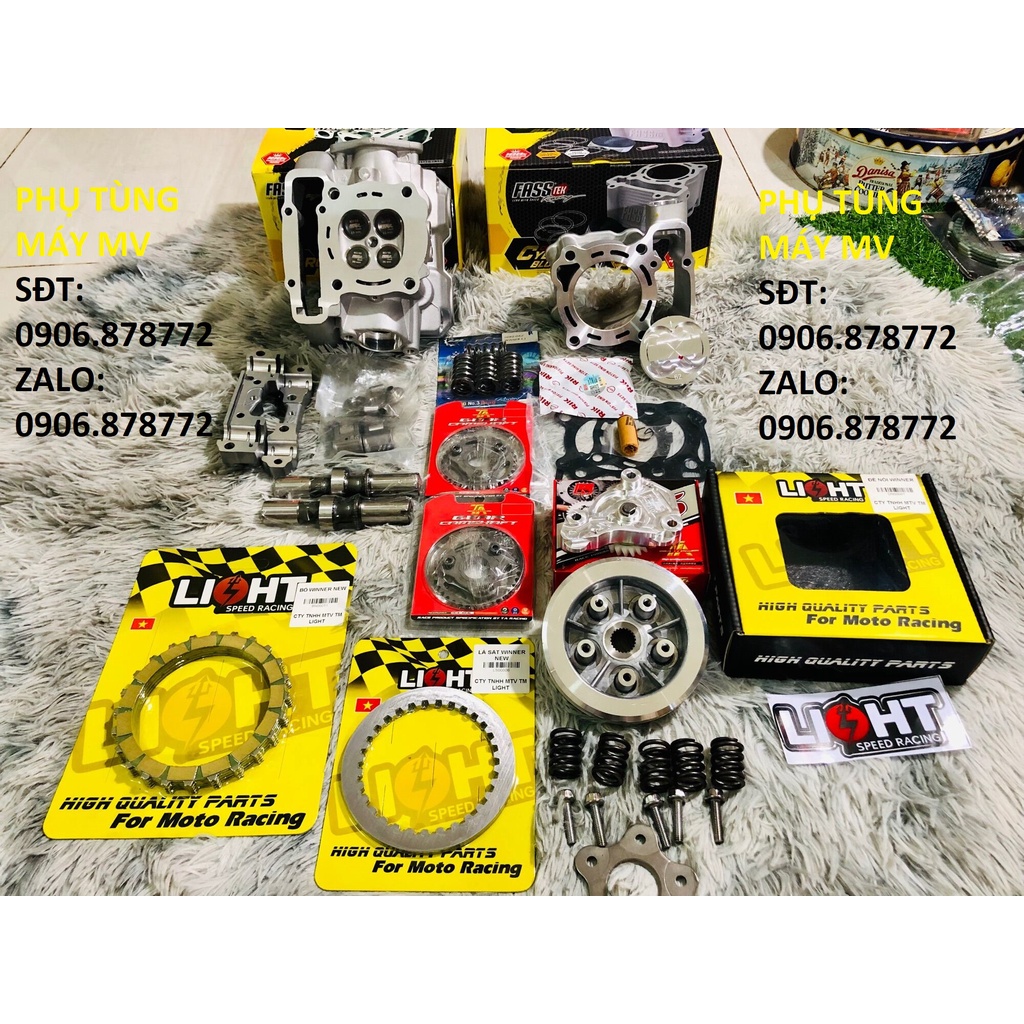 Combo 62zz FASSTek dành cho xe WINNER SONIC. BỀN NHẸ. Yêu Thích ❤️❤️❤️