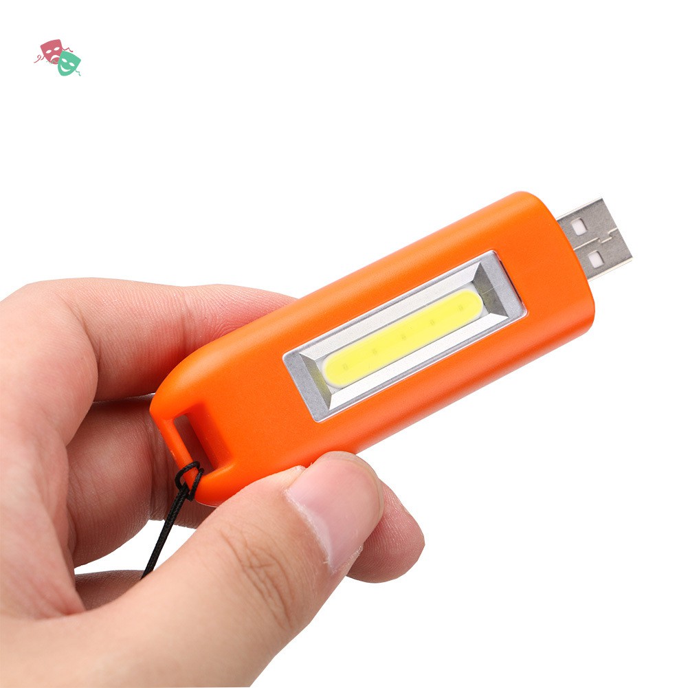 Móc Chìa Khóa Có Đèn Led Mini Sạc Usb Tiện Dụng Tw