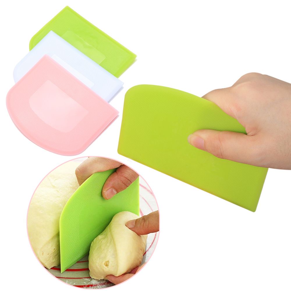 CONOPERY Dụng cụ cắt bột làm bánh bằng nhựa nhiều màu lựa chọn thân thiện với môi trường