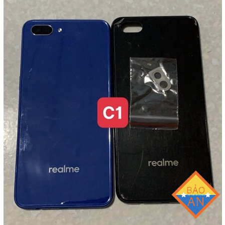 lưng realme c1 (gồm lưng,nút tắng giảm,kính cam)