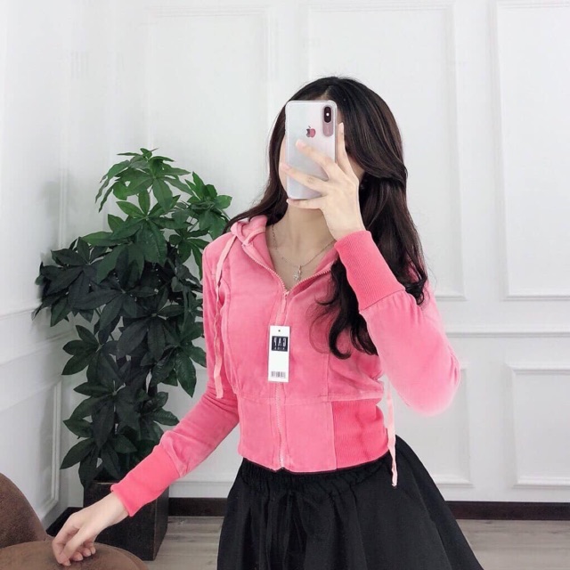 Áo khoác Nhung phom lững mới