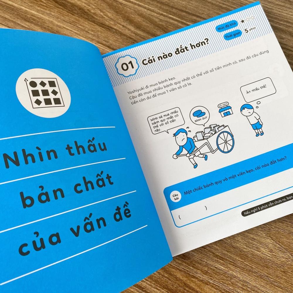 Sách - 5 phút tư duy logic (Tập 1 - Nhập môn) - Nhã Nam