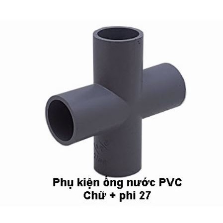CHỮ THẬP PHI 27 PVC (MÀU XÁM)
