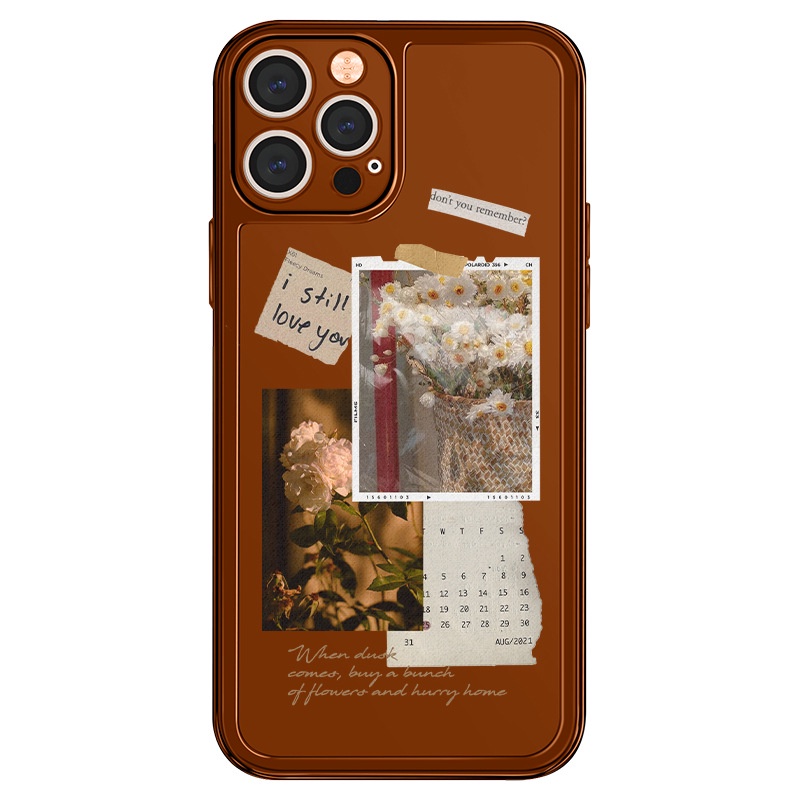 Ốp điện thoại TPU trong suốt in họa tiết thời trang cho Iphone Xr 11 Pro 12 Pro Max Xs Max Xr 6s 8 7plus