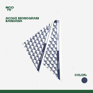 Khăn acohi monogram bandana