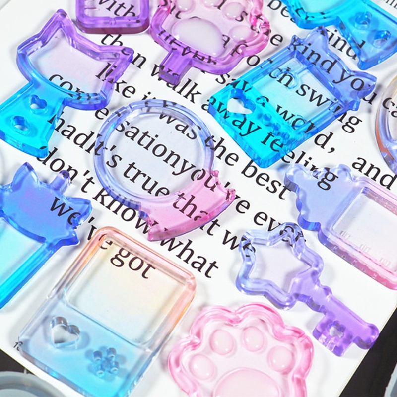 Khuôn Silicone Tạo Hình Làm Mặt Dây Chuyền Thủ Công Diy