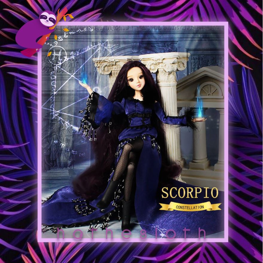 Búp Bê Khớp Cầu 12 Cung Hoàng Đạo ICY Fortune Days Mystery Magic Girl 12 Constellation Series Doll