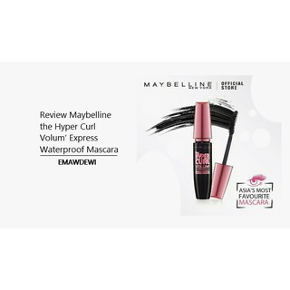 Mascara Làm Cong Mi Maybelline Hyper Curl Đen 9.2ml
