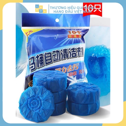 Túi 10 Viên Thả Bồn Cầu Thơm Khử Mùi Hôi Diệt Vi Khuẩn 88292 Lamon Store