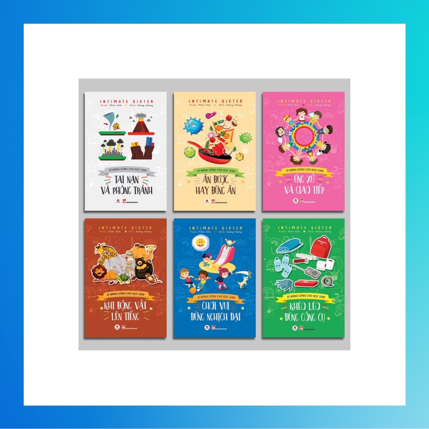Sách - Combo Kĩ Năng Sống Cho Học Sinh (Trọn Bộ 6 Cuốn)