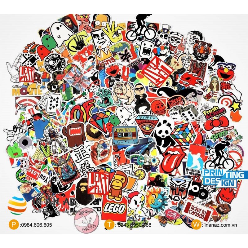 Sticker ủi hình thêu ngộ nghĩnh, miếng dán quần áo sẵn keo ủi -5K/1HINH