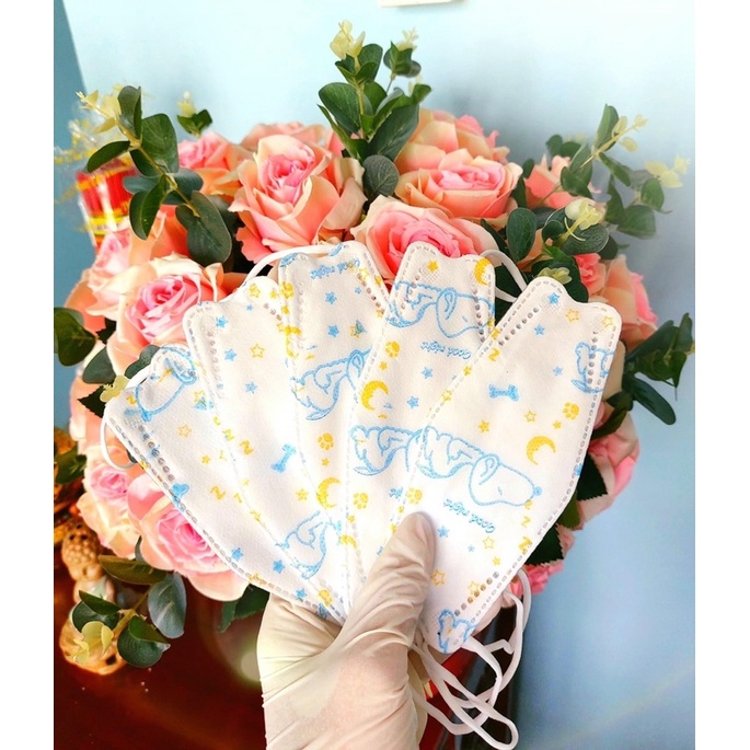 COMBO10 cái ✨✨KHẨU TRANG KF94 CHO BÉ 1 - 8 tuổi