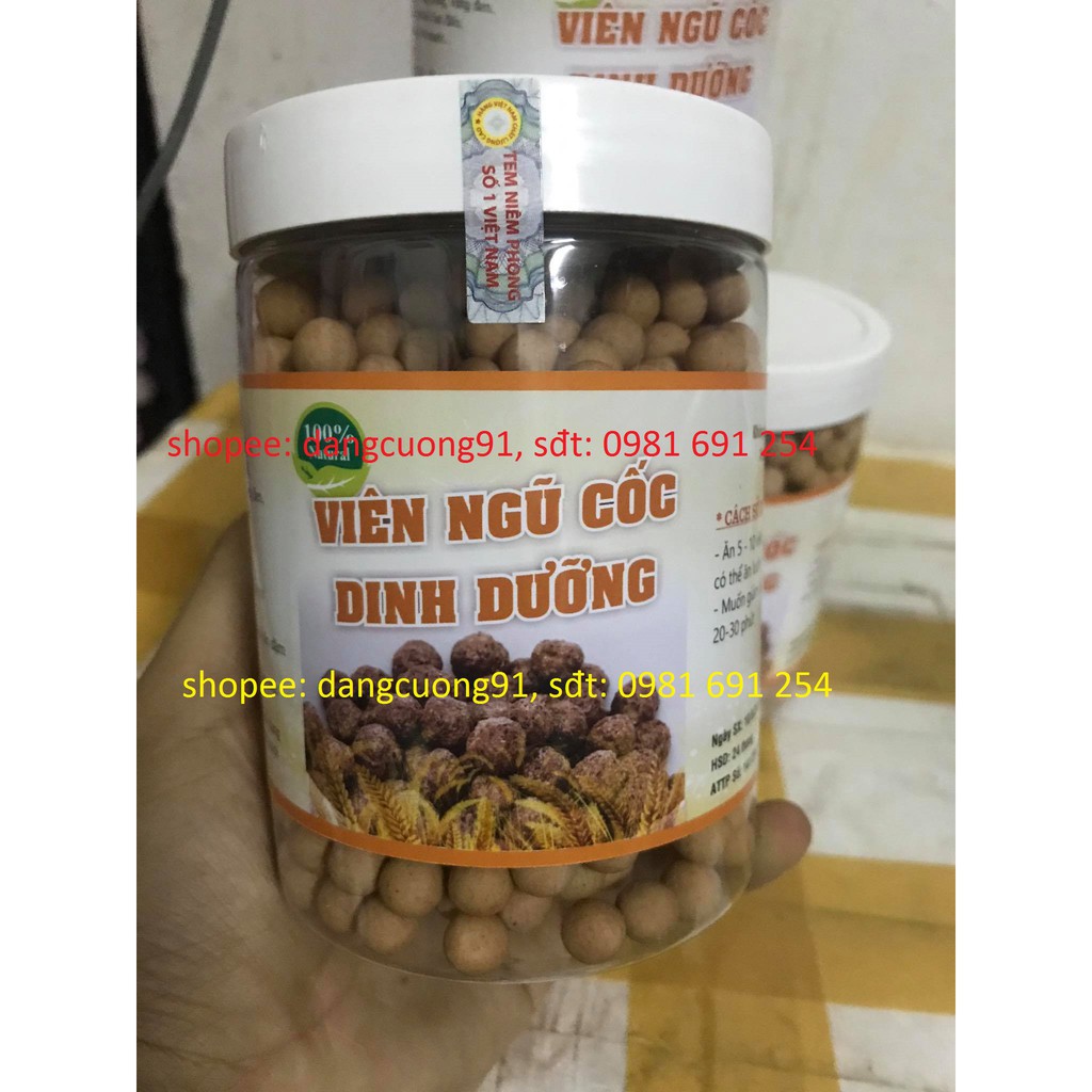 viên ngũ cốc dinh dưỡng | Thế Giới Skin Care