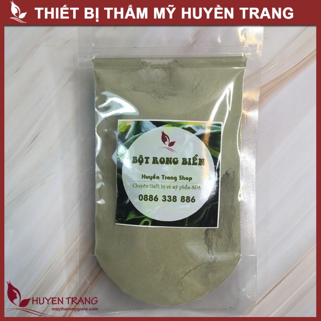 Bột Rong Biển Xanh Handmade Cho Da Mụn, Thâm, Ủ Tóc - Thẩm Mỹ Huyền Trang