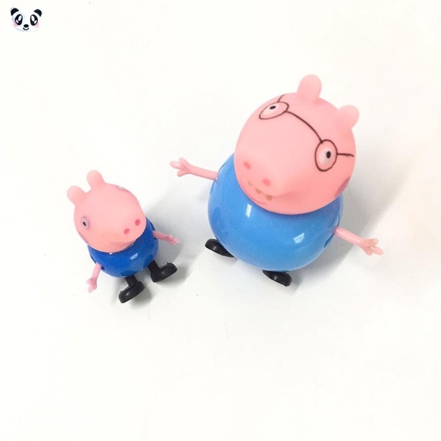 Bộ 4 thành viên gia đình heo peppa bạn thân cho bé yêu