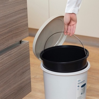 Thùng rác đạp tròn Hiro 6L Inochi