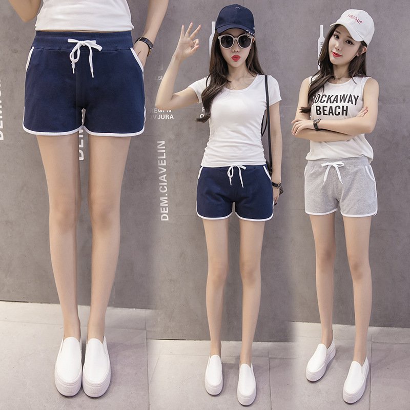 Quần shorts đùi dành cho phái nữ Kẻ viền cực xinh hàng may kỹ chất mát mềm và mịn