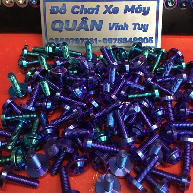 Ốc titan GR 5 6*20