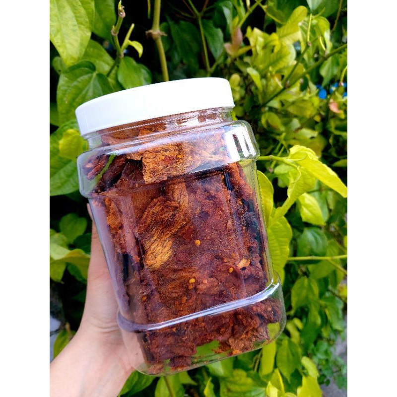 500g KHÔ BÒ HỒNG NGỰ MIẾNG LỚN(hủ)