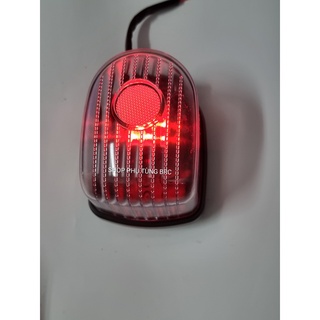 Bộ đèn hậu xe CUB đời mới ( chụp đèn màu trắng ).