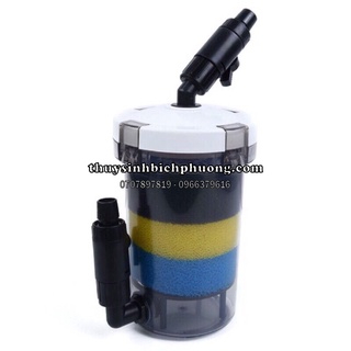 LỌC PHỤ KHÔNG BƠM 602 603 604 | KẾT NỐI VỚI LỌC CHÍNH LỌC BỤI LITI LÀM TRONG NƯỚC HỒ CÁ THUỶ SINH