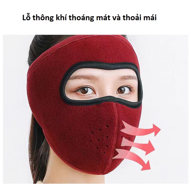 Khẩu Trang  Kín Mặt Ninja Khẩu Trang Bịch Mặt Vải Vải Kháng Khuẩn Hotaxa  Khẩu Trang Chống Nắng Toàn Mặt Cao Cấp Đẹp