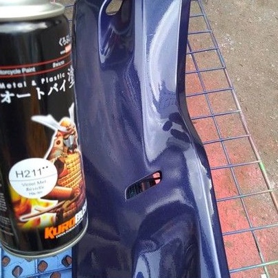 Chai sơn Samurai màu xanh tím H211