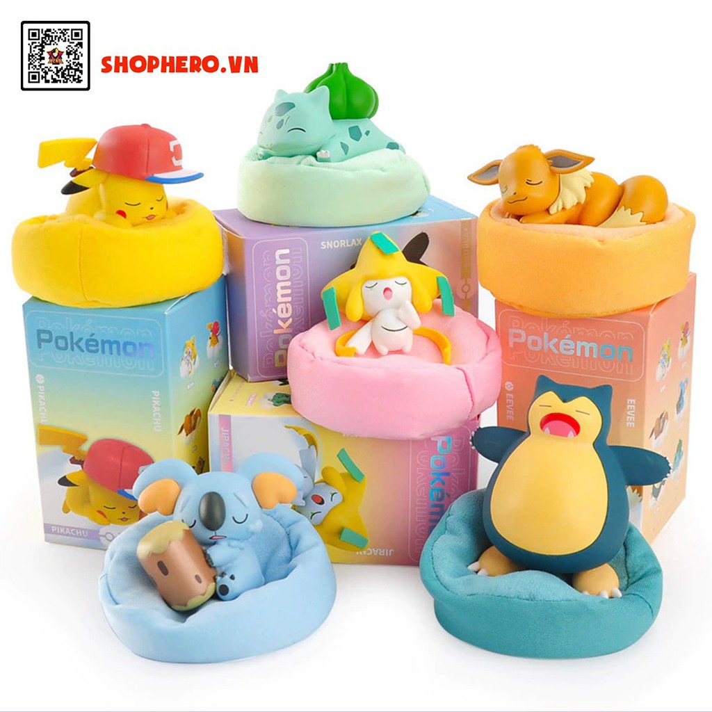 Mô hình Pokemon nằm ngủ