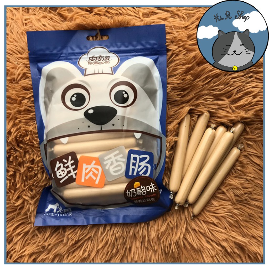 Xúc Xích Dinh Dưỡng Taotaopet Vị Phô Mai Cho Chó