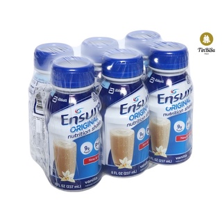 Lốc 6 chai sữa nước ensure 237ml/1c -