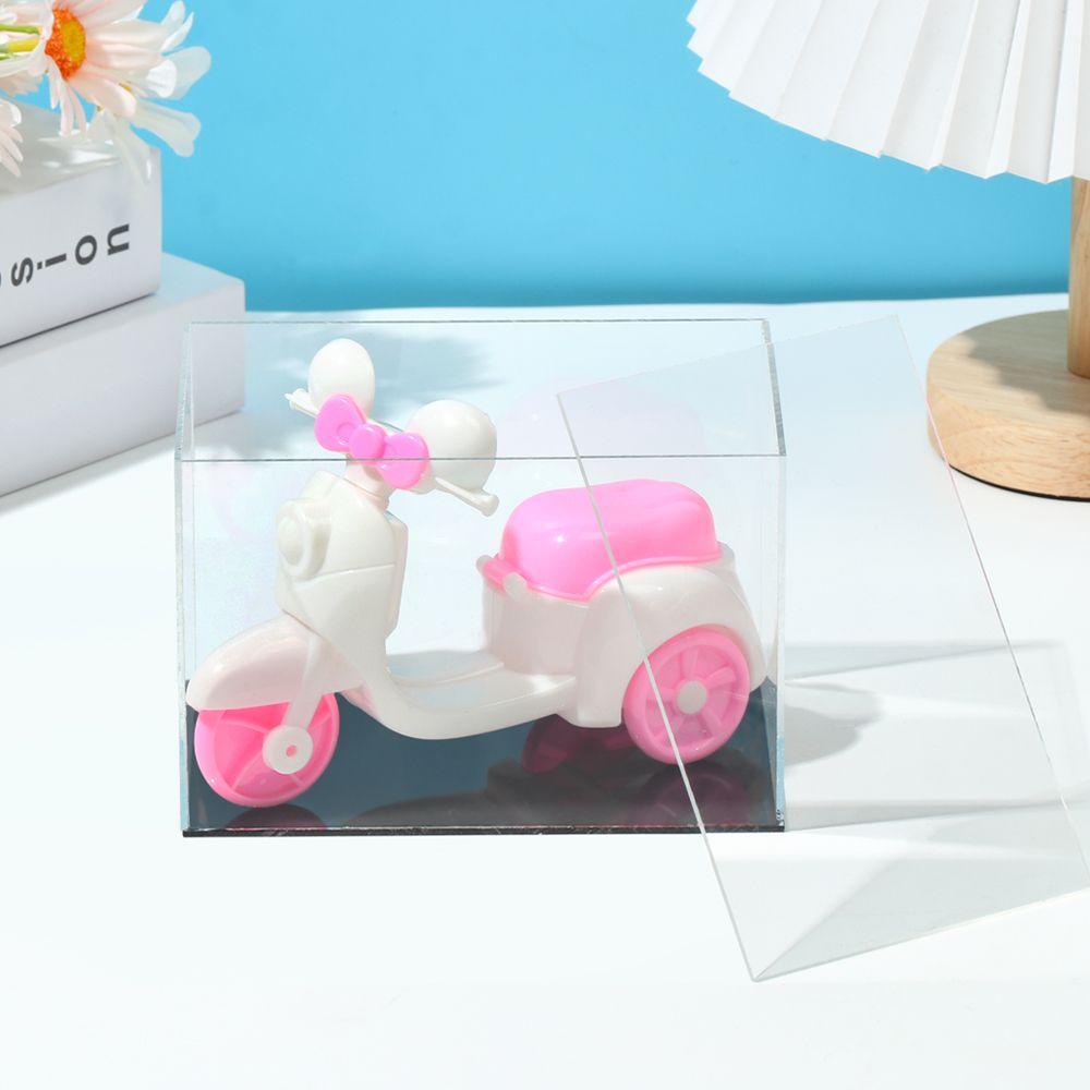 LEISURE Hộp Trưng Bày Đồ Chơi Chống Bụi Bằng Acrylic Ốp