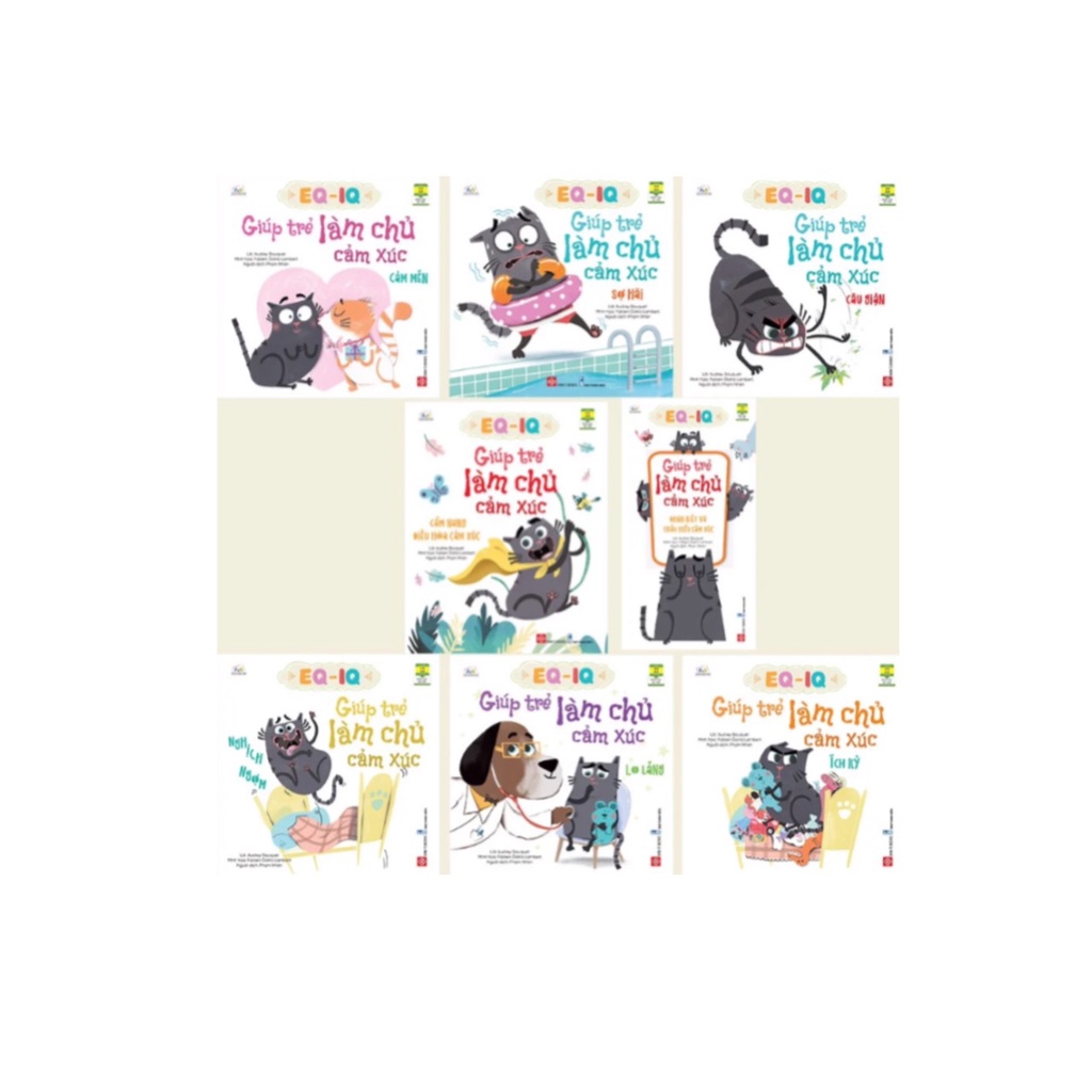 Sách - Combo Giúp trẻ làm chủ cảm xúc ( Đinh Tị )