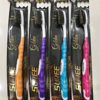 Bàn chải đánh răng suree golden charcoal
