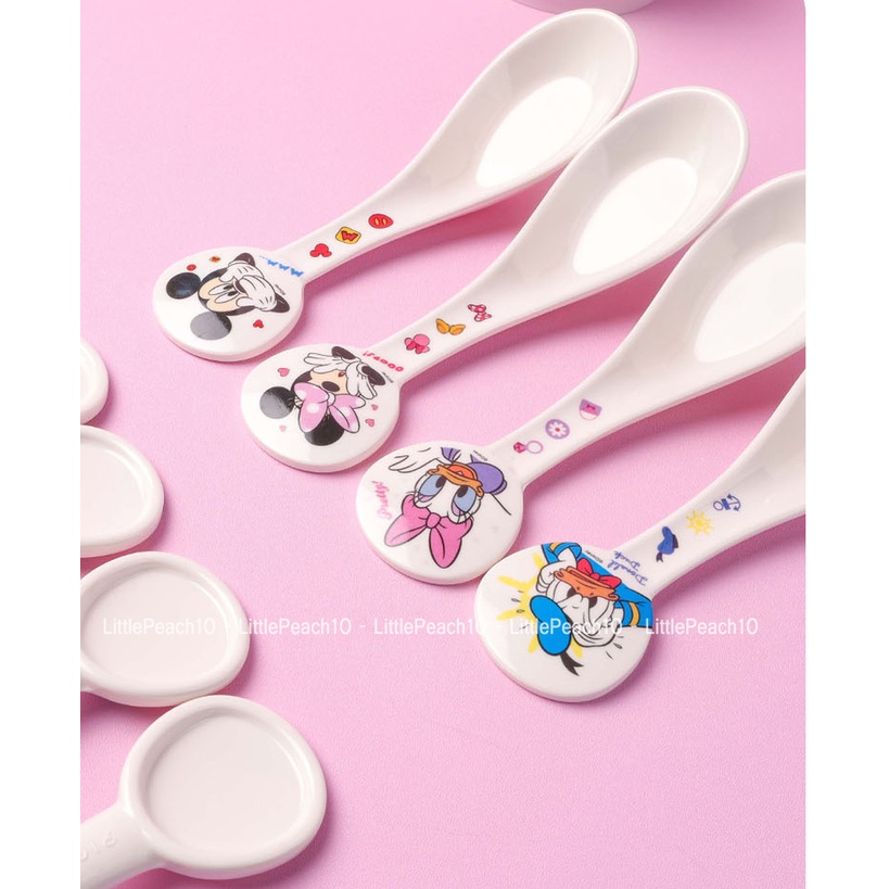 Muỗng súp melamine ăn dặm Disney hình Minnie Mickey Daisy Donald cho bé