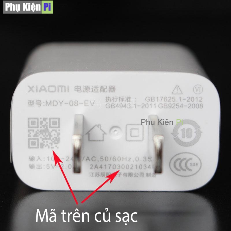 Sạc Xiaomi 5V/2A , Bộ sạc nhanh 10w cho các loại điện thoại