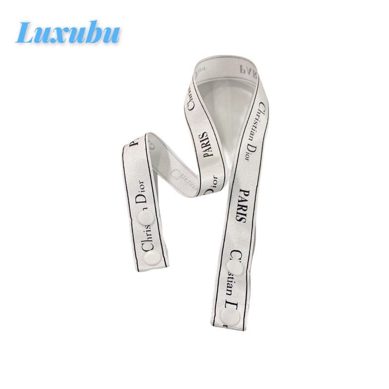 //Luxubu// Dây đeo khẩu trang nút nhựa bấm fashion / Mask strap chống thất lạc bảng lớn