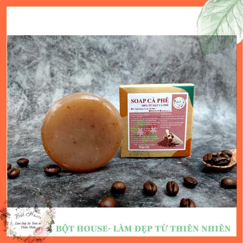 XÀ BÔNG CÀ PHÊ HANDMADE NHÀ BỘT