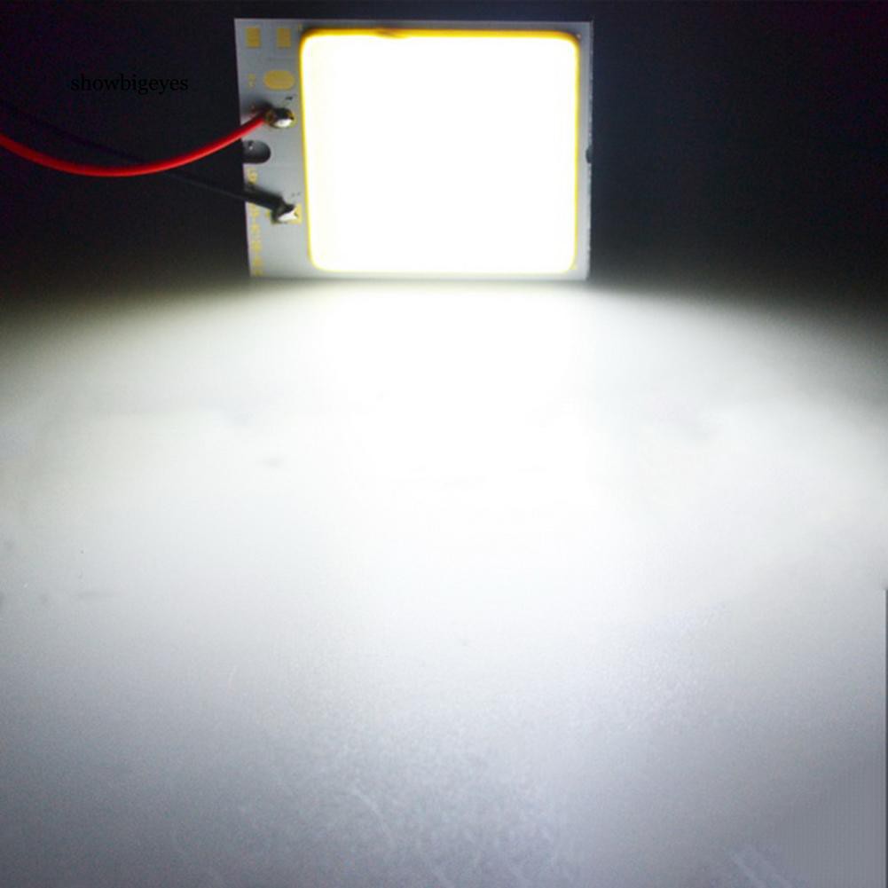 Bảng đèn LED sgee T10 12V COB 24 / 36 / 48 SMD gắn trần xe hơi chuyên dụng