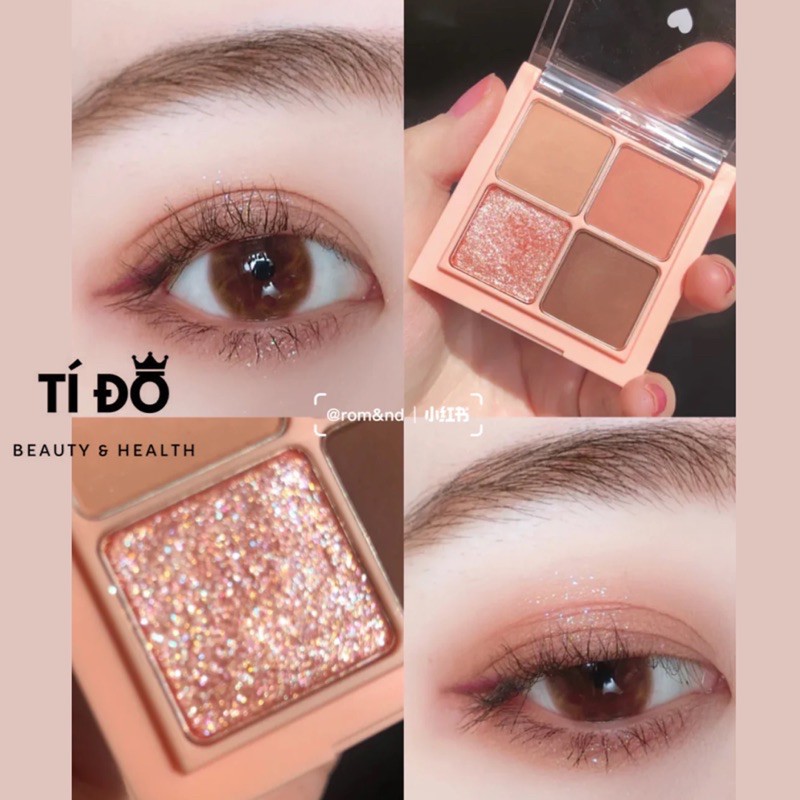 ROMAND - Bảng Phấn Mắt 4 Ô Better Than Eyes