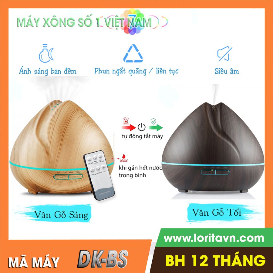 Máy xông tinh dầu LORITA DK-BS
