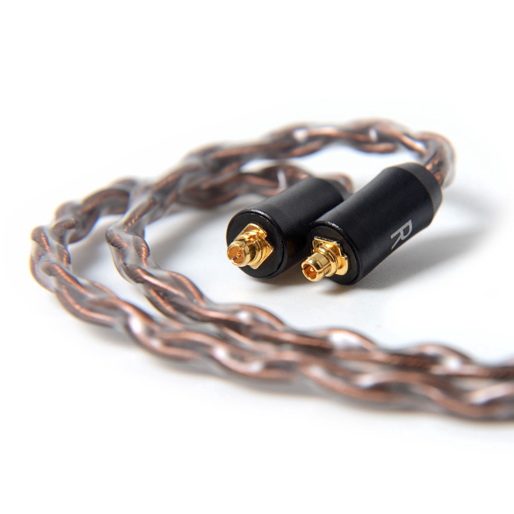 NICEHCK 8 Core High Purity Copper Cable MMCX/2Pin 3.5/2.5/4.4mm Plug For KZ ZS10 ZSX ZSN CCA C10 C12 C16 TFZ T2 NX7 Pro