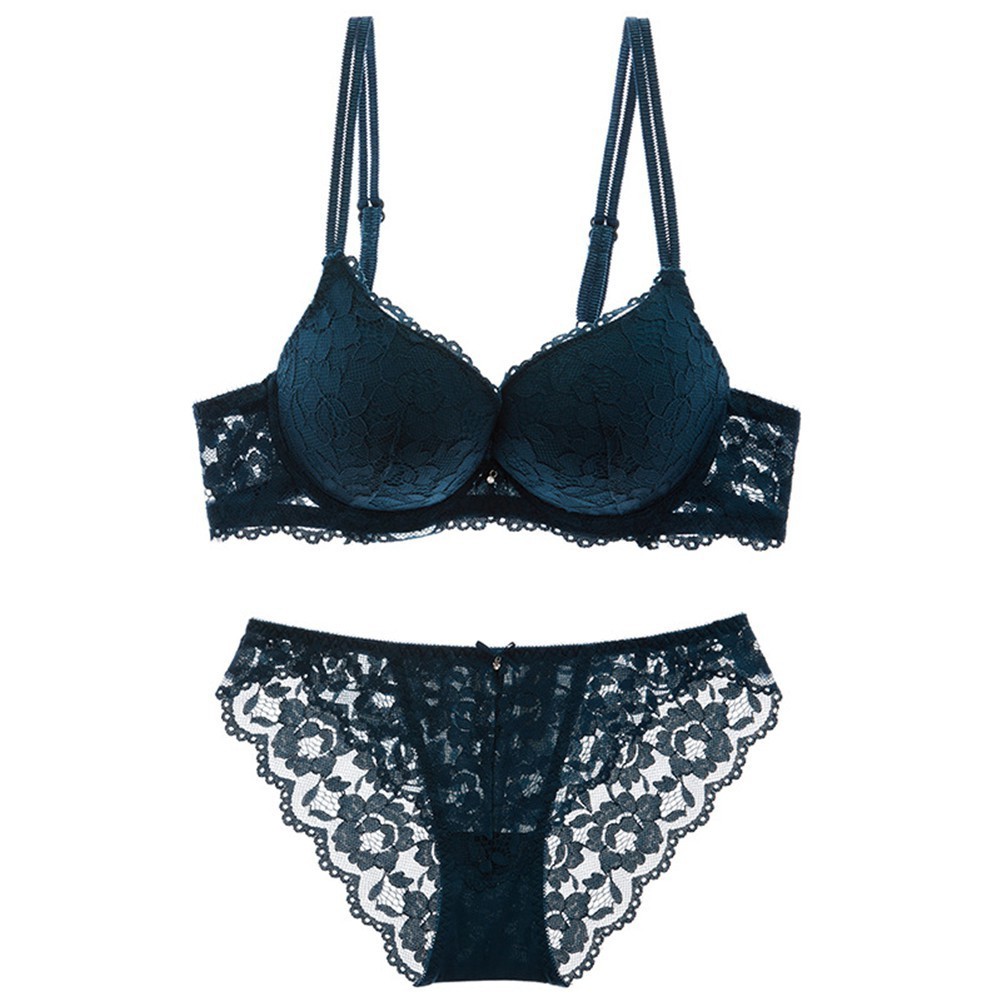 Bộ đồ lót Varsbaby hai mảnh phối ren gợi cảm dành cho nữ